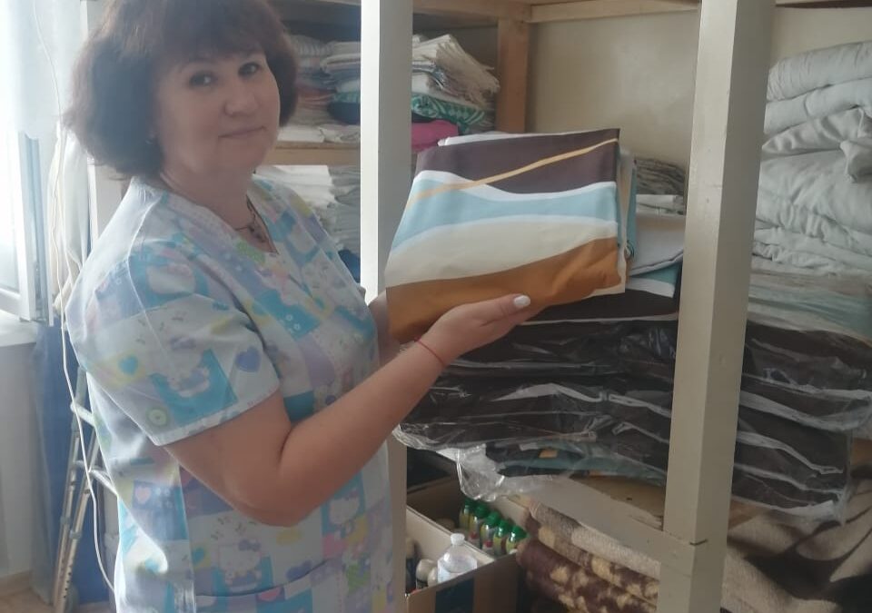 Постільна білизна для постраждалих від підтоплення