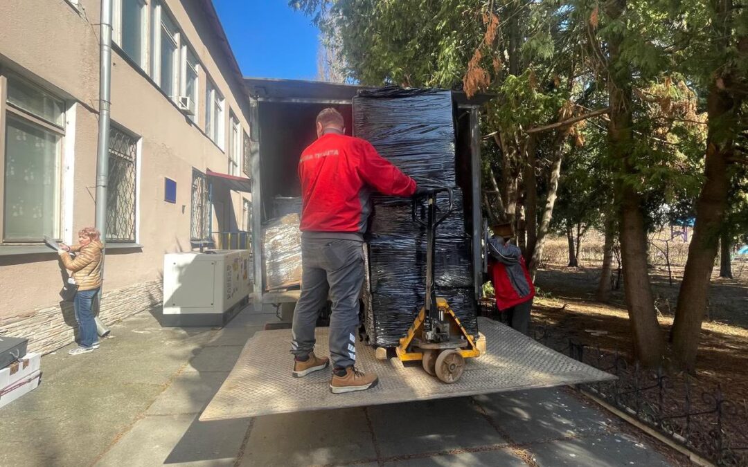 Новий гуманітарний вантаж для Центру «Вільні разом»